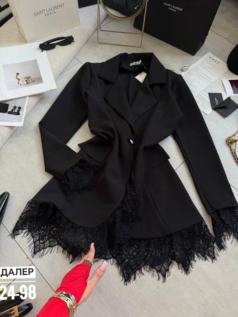платье пиджак с кружевом,жакет с кружевом,платье пиджак,пиджак женский с кружевом,женский костюм