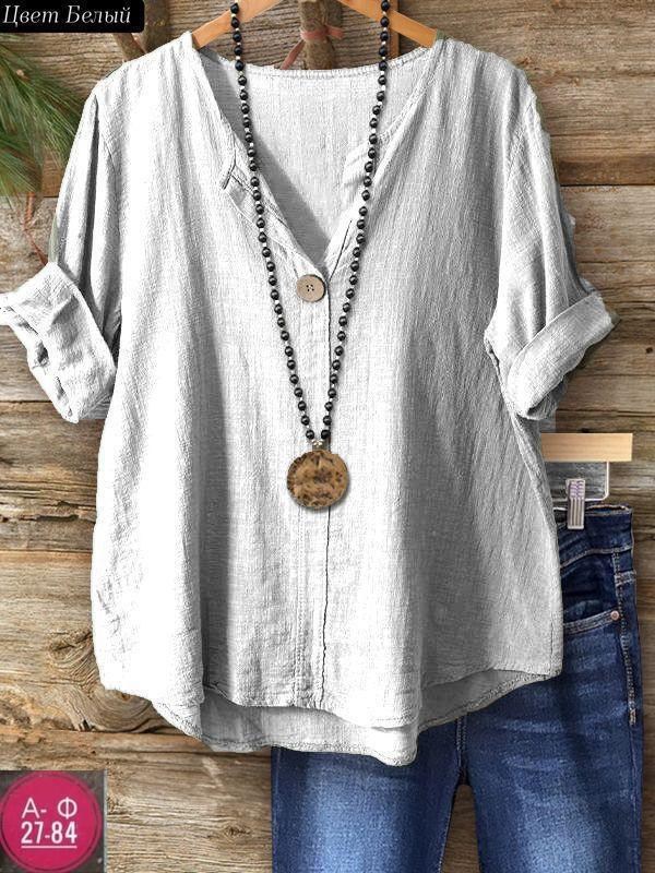 блузка женская льняная,блуза удлиненная,повседневная блуза,блузка повседневная,блузка винтажная