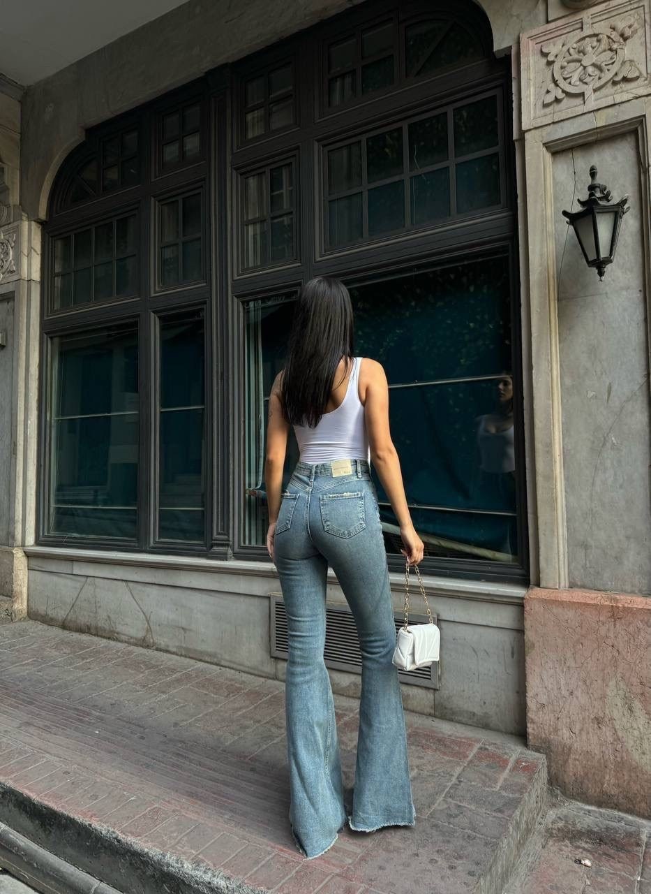 джинсы клеш с высокой посадкой,женские джинсы клеш,джинсы клеш от колена высокая посадка ella woman,джинсы клеш от колена высокие,джинсы клеш от колена высокая посадка