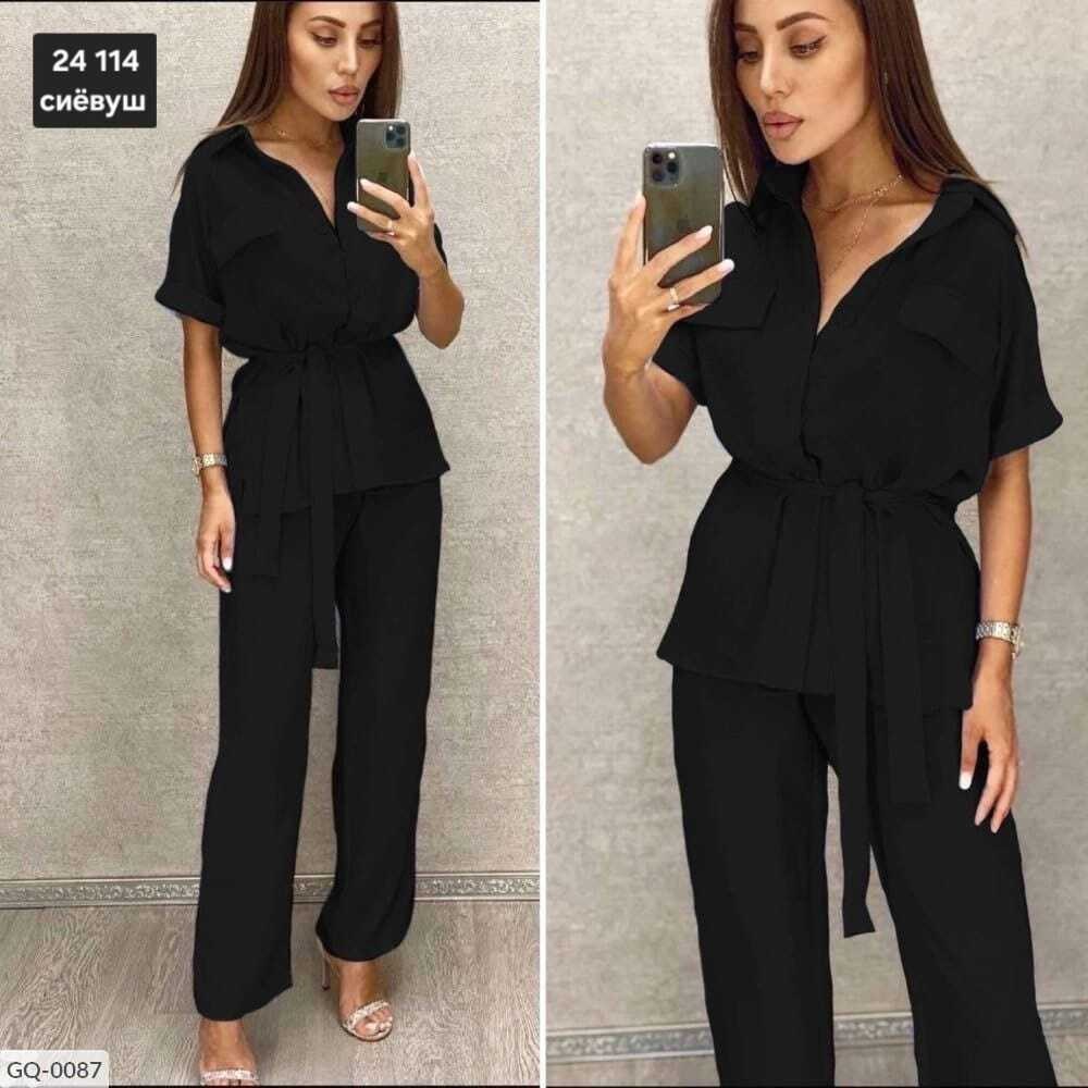 брючный костюм,брючный костюм жатка,костюм женский летний брючный,костюм двойка женский летний брючный,летний брючный костюм