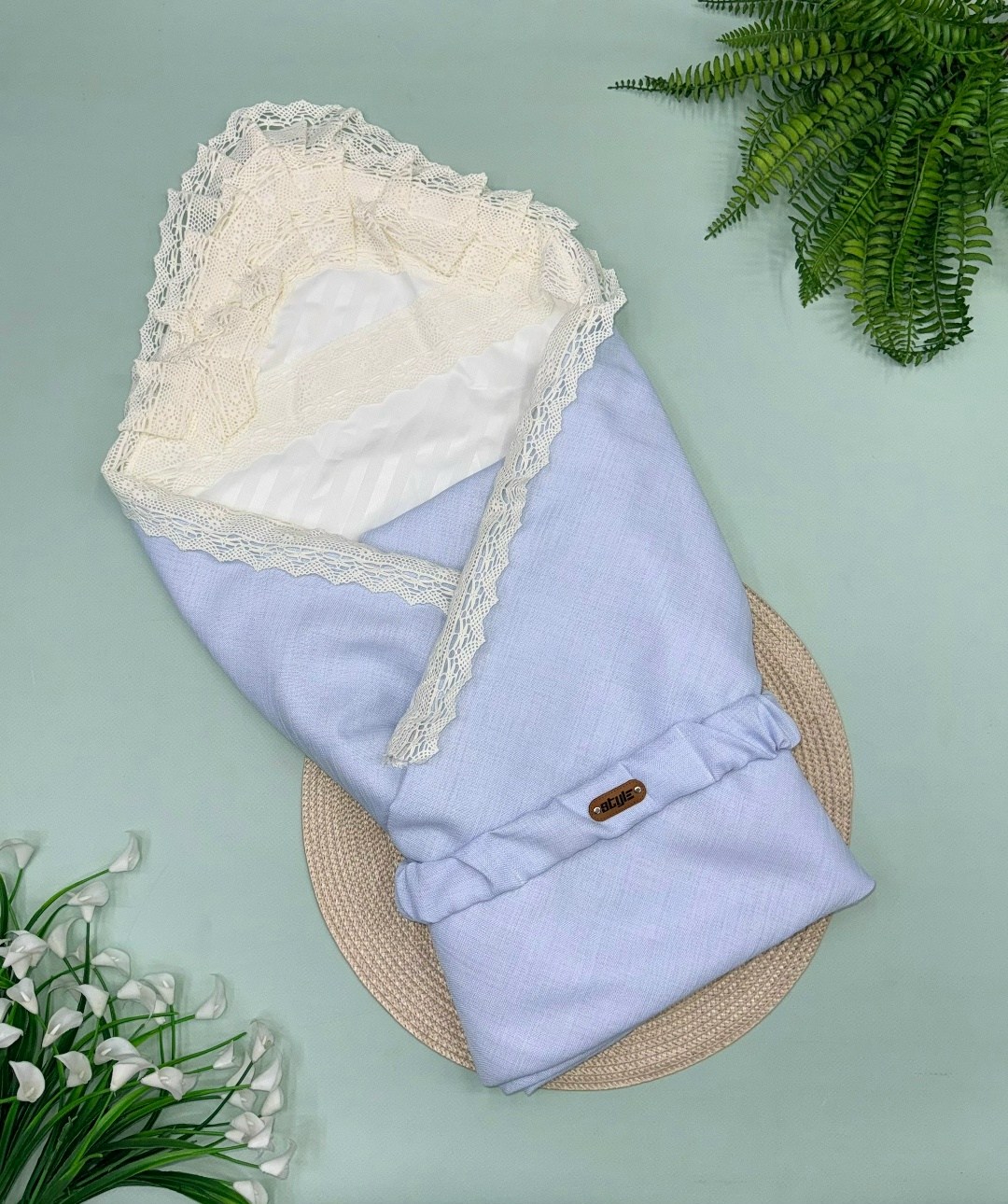 конверт для новорожденного на выписку в роддом из льна люкс роза,конверт на выписку,конверт на выписку для новорожденного,конверт на выписку для новорожденных,конверт на выписку для новорожденного вес