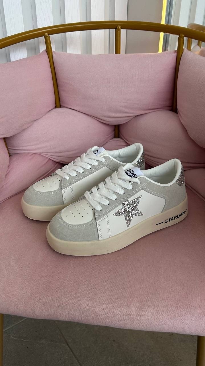 кеды super-star с блестками golden goose черный,golden goose кеды hi star с блестками белый,,кеды golden goose,кроссовки golden goose