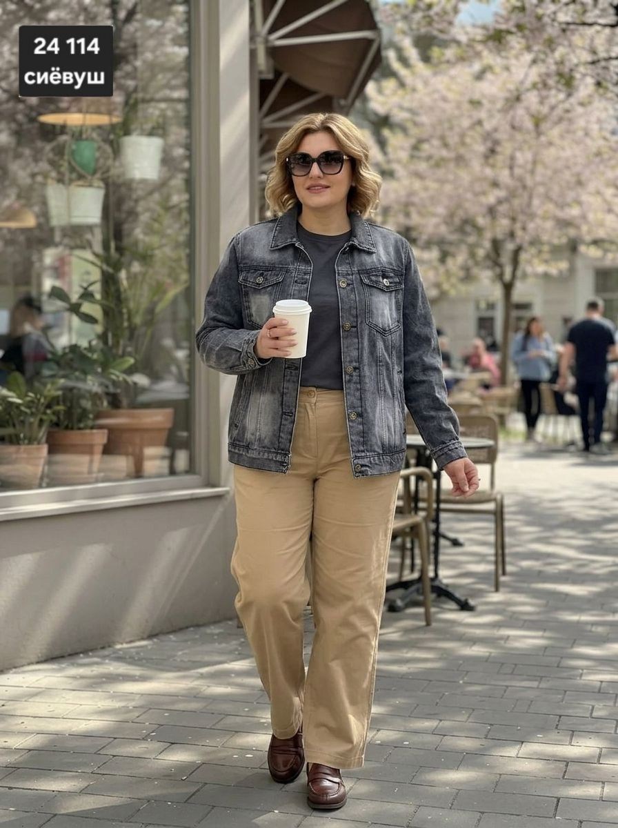 больших размеров,куртка женская,джинсовая куртка,брюки для полных женщин,джинсы большие размеры