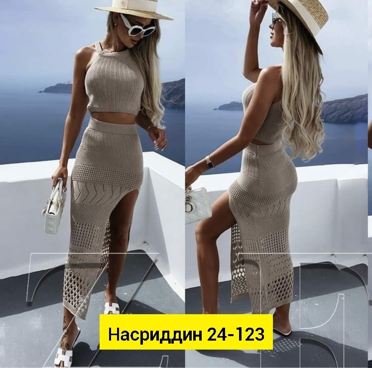 юбка и топ,костюм с юбкой,костюм женский с юбкой,вязаные костюмы,вязаные костюмы женские