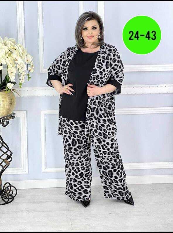 женский костюм больших размеров,женский леопардовый костюм,женский костюм двойка,женские костюмы,костюм двойка