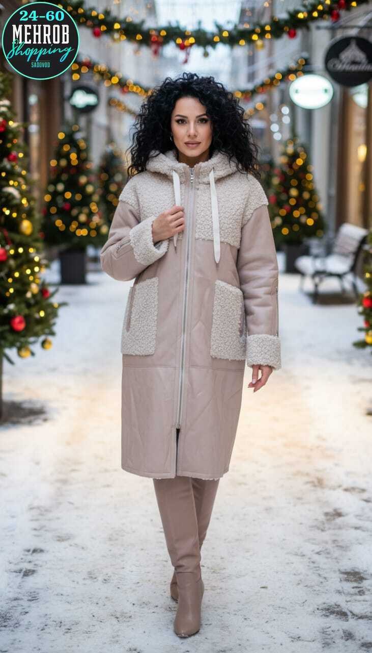 дубленка женская,искусственная дубленка,верхняя одежда,материал эко дубленка что это,дубленка эко ice collection