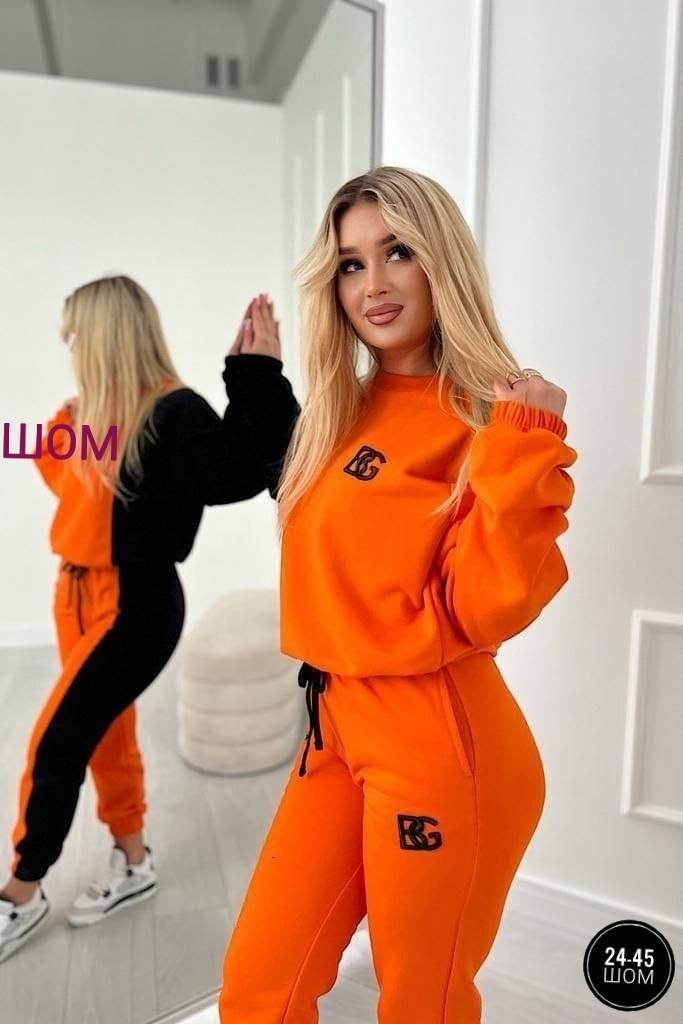 женские спортивные костюмы,женский спортивный костюм на флисе,оранжевый костюм женский,спортивные костюмы на флисе,
