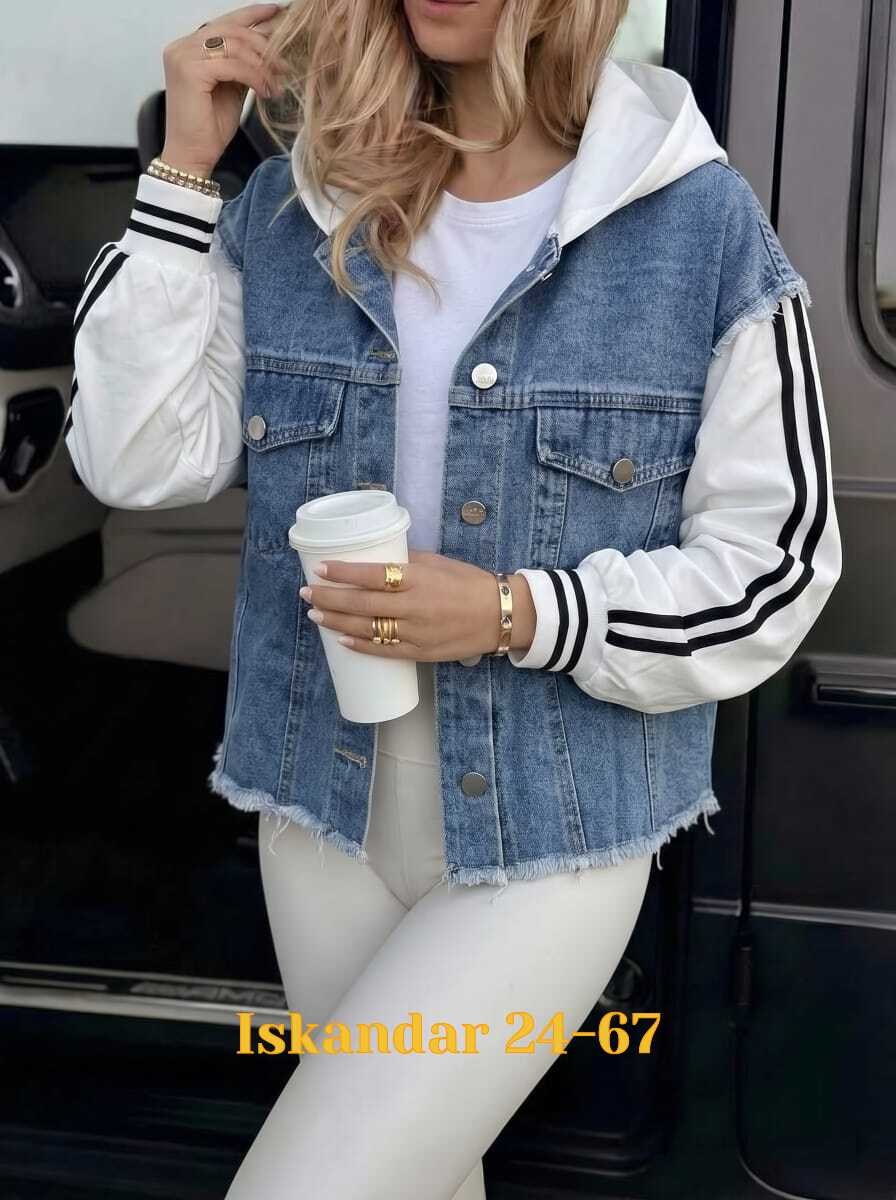 джинсовая куртка,женские джинсовые куртки,джинсовая куртка с интересными вставками,женская джинсовая куртка с капюшоном,модные джинсовые куртки