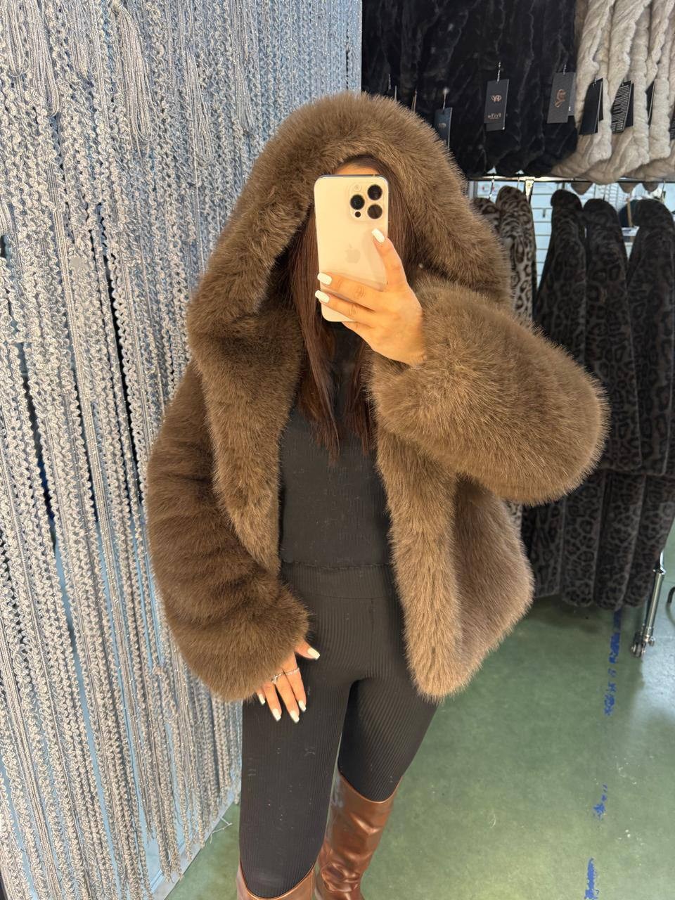 шуба искусственная экошуба зимняя с капюшоном (oversize) n&t store,шуба с капюшоном,искусственная шуба,искусственная шуба женская,шуба искусственная экошуба зимняя с капюшоном (oversize)