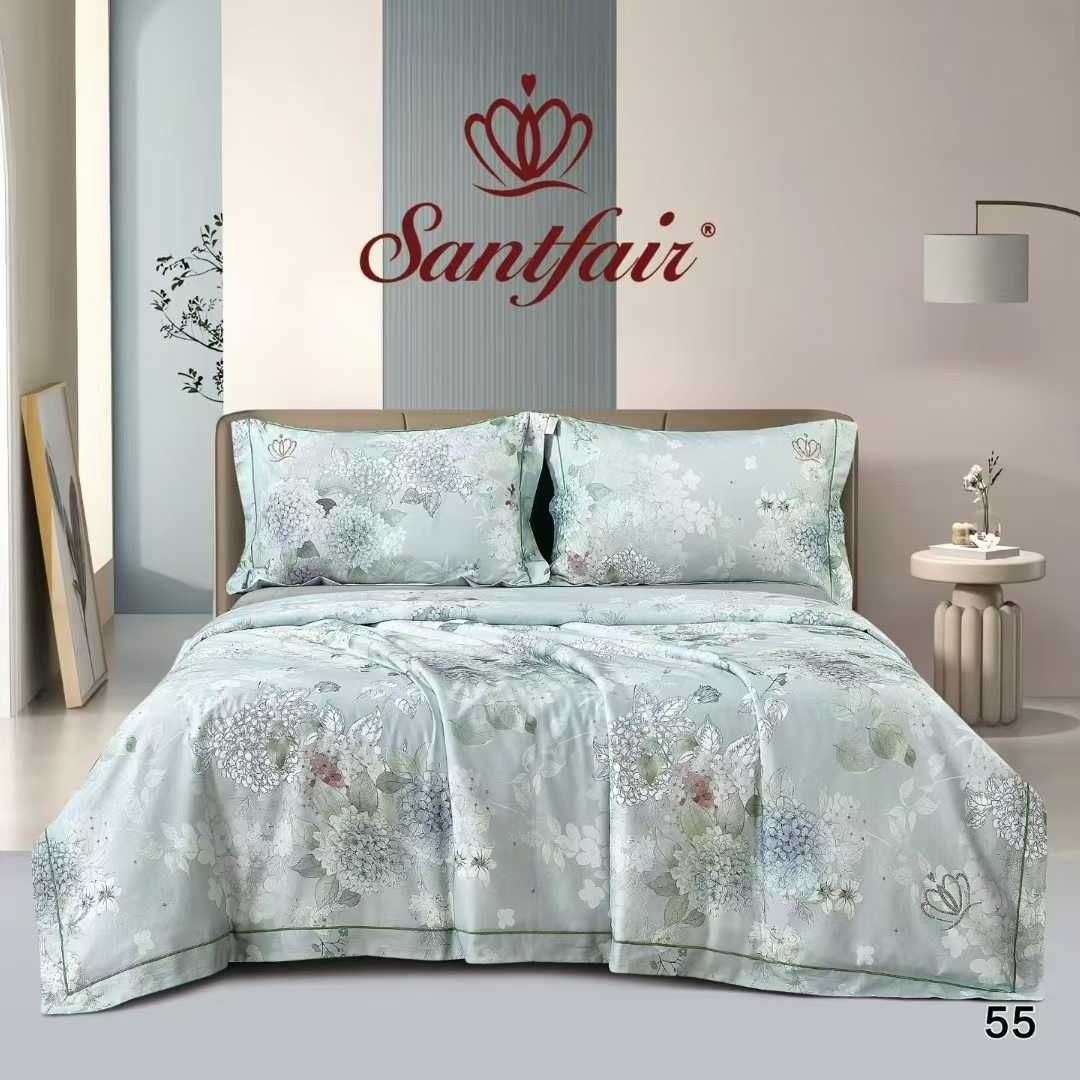 комплект постельного белья с одеялом santfair,комплект постельного белья с одеялом,комплект постельного белья с одеялом blumarine,роскошный комплект постельного белья,комплект одеяло