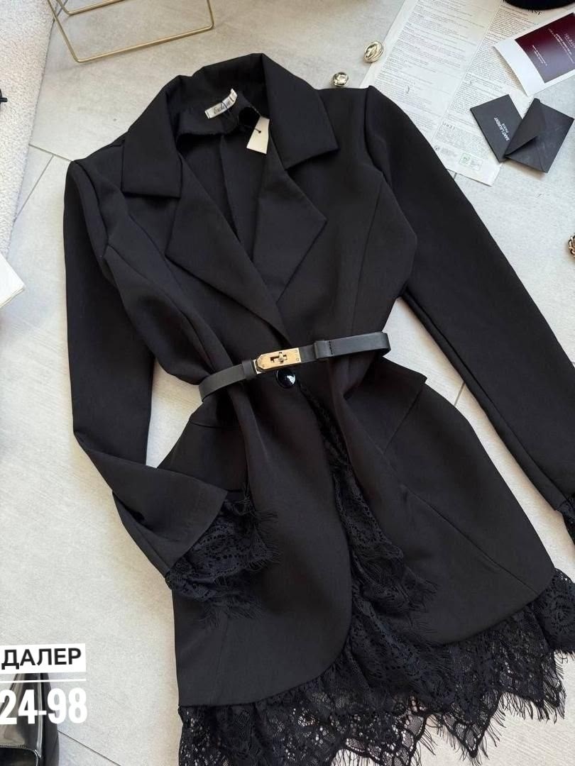 платье пиджак с кружевом,жакет с кружевом,платье пиджак,пиджак женский с кружевом,женский костюм