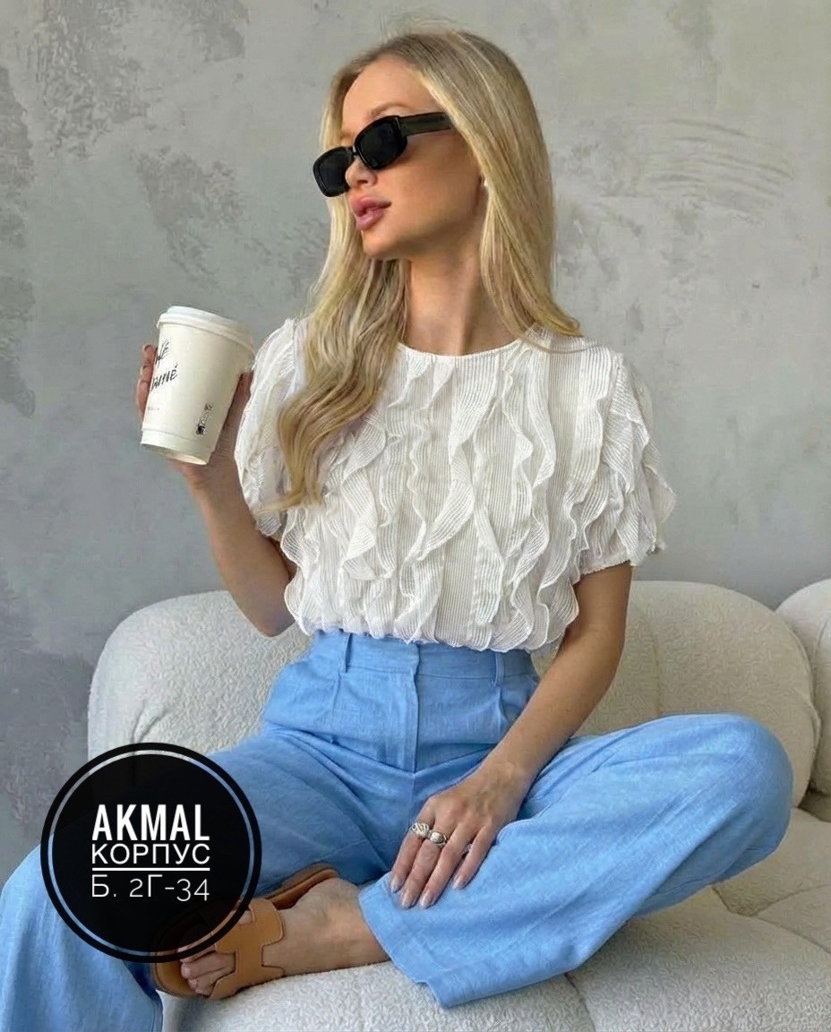 блузка женская,блузка с оборками,кофта женская,блуза,блузка