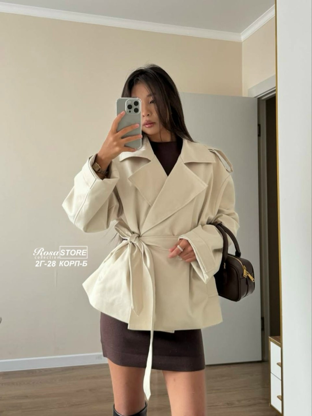 тренч с поясом,короткий тренч,тренч,женский тренч