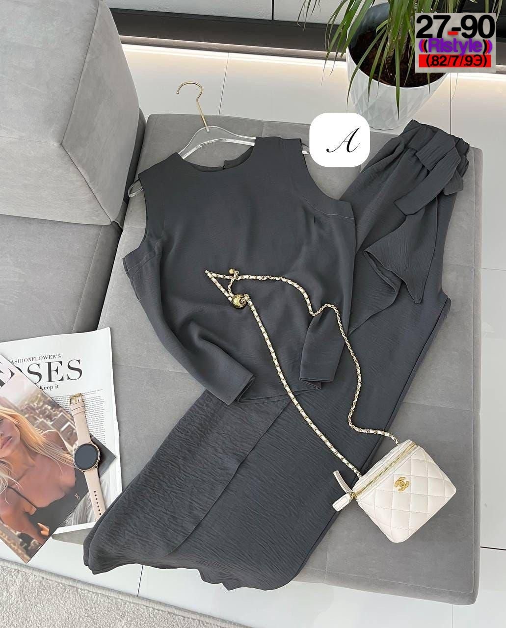 женский костюм двойка,костюм женский,костюм брючный вечерний с драпировкой,брючной костюм,женский костюм ткань сингапур (жатка)