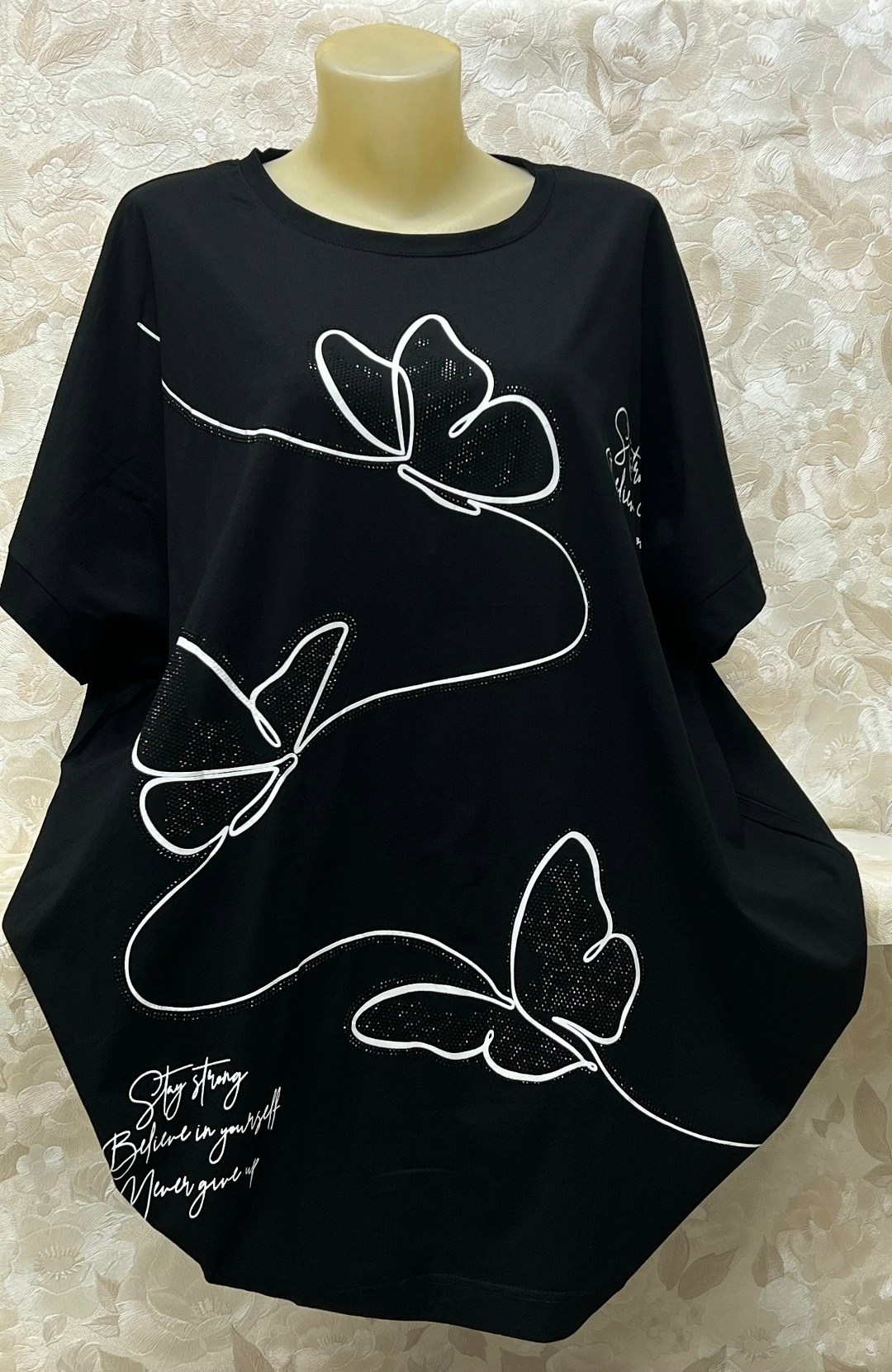 женская футболка,туника нарядная,,туника женская,женская футболка больших размеров