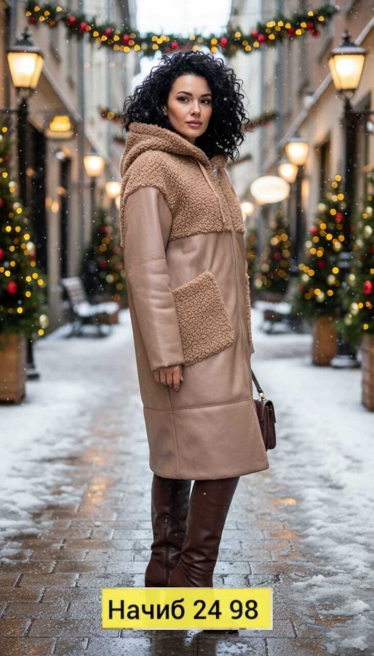 дубленка женская,зимняя дубленка,женская верхняя одежда,дубленка искусственная elfina,двухсторонняя дубленка