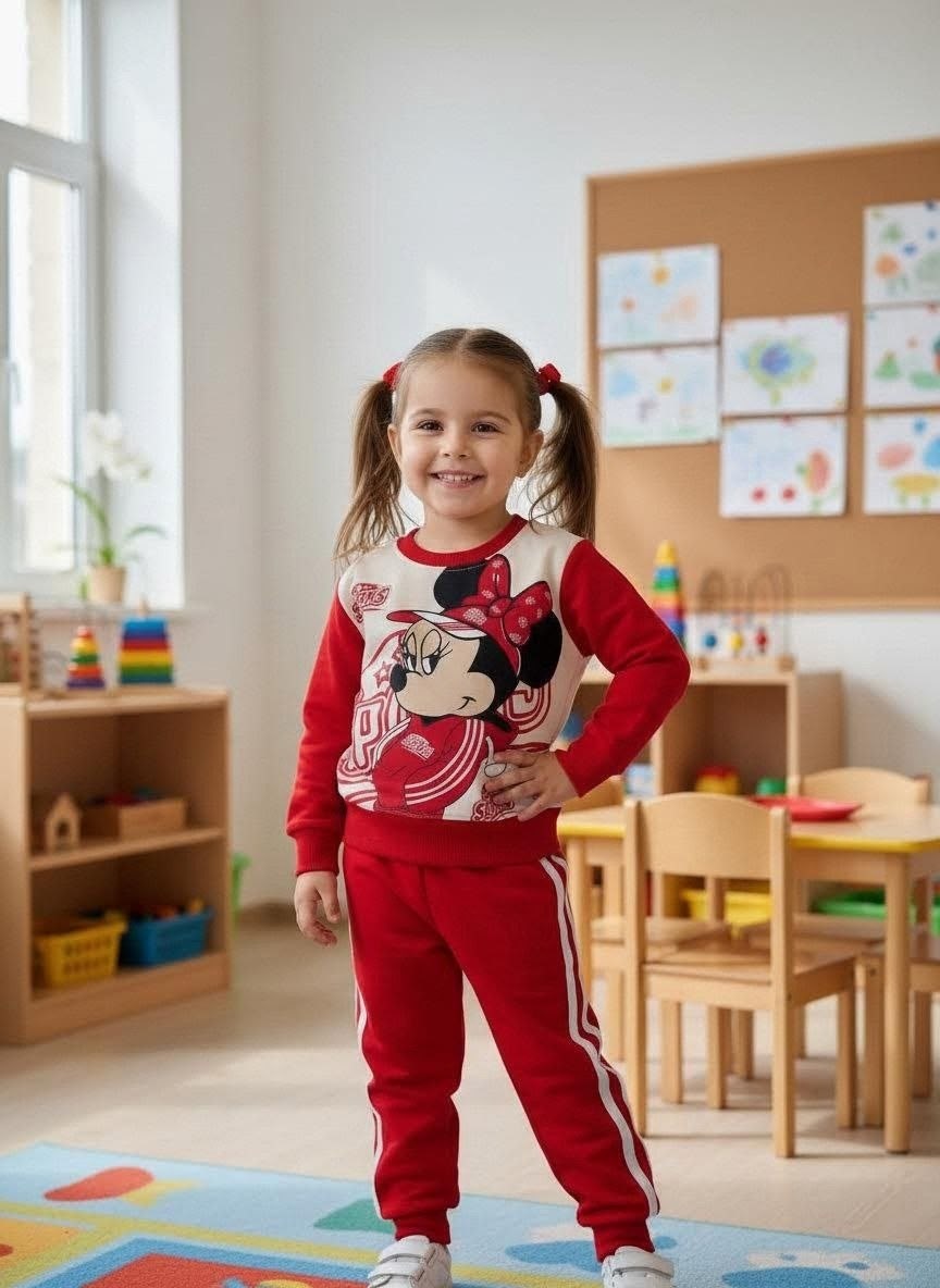 костюм спортивный zara минни маус,костюм детский,костюм спортивный для девочки,костюм zara для девочки,комплект одежды для девочек