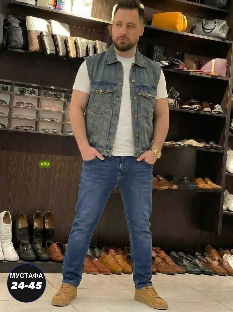 жилет джинсовый мужской,жилет джинсовый,джинсовая безрукавка мужская,джинсовая жилетка мужская,жилет мужской