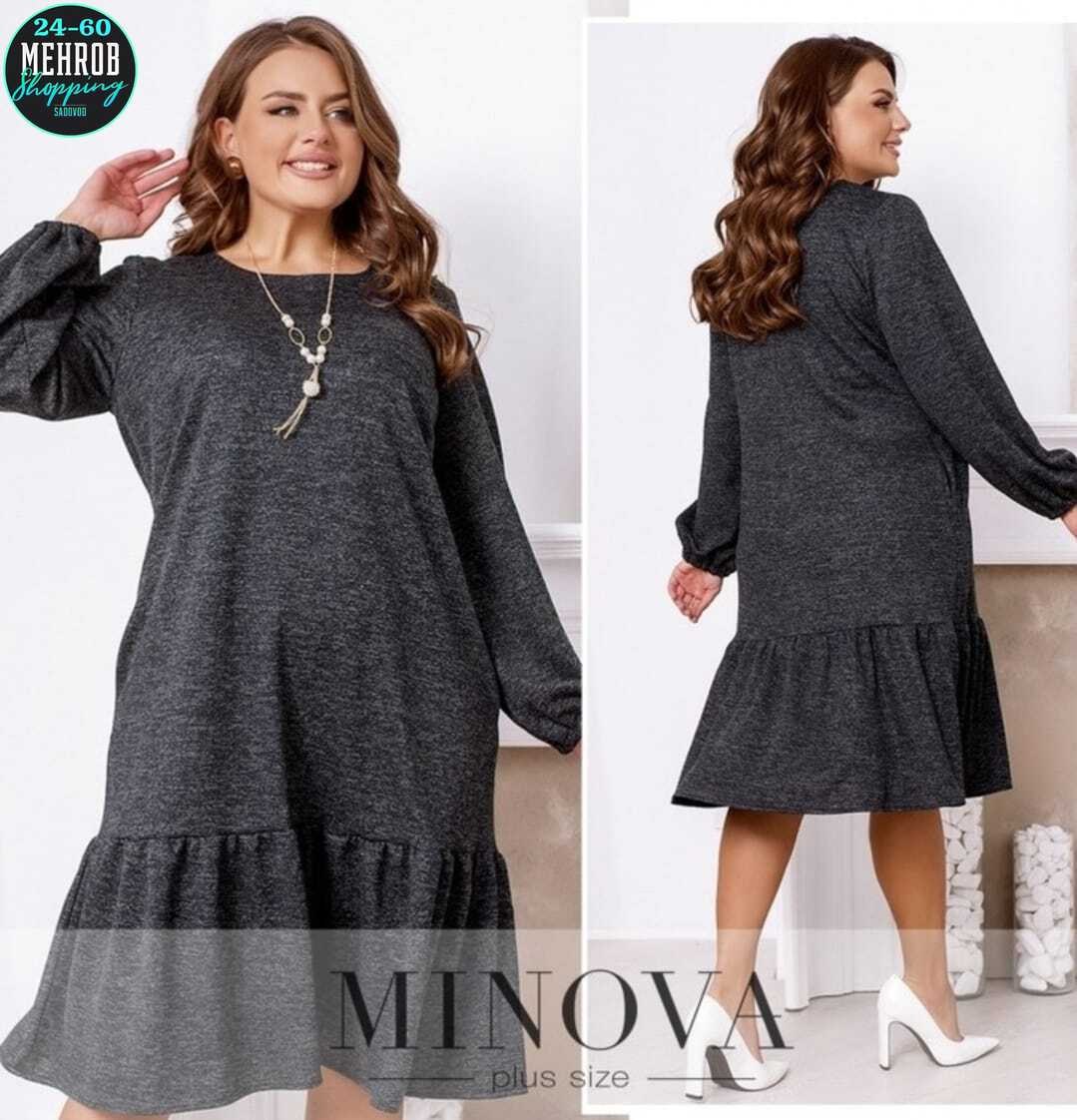 платье больших размеров теплое,стильное платье большие размеры,женское платье свободного кроя,платье свободного кроя,платья женские больших размеров