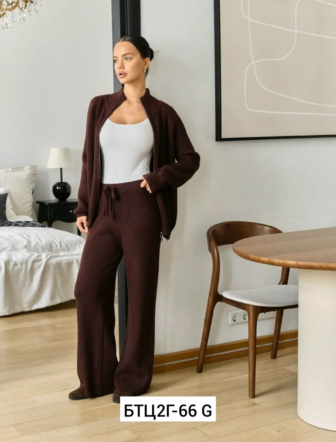 костюм в популярных оттенках,костюм вязаный трикотажный теплый с брюками eva coosh,спортивный костюм кашемир,женский костюм,костюм женский кофта и штаны