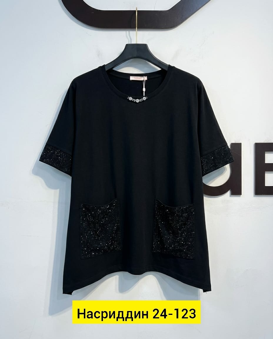 женская футболка,футболка больших размеров женская,футболка женская со стразами,женская футболка черная,футболка больших размеров для женщин