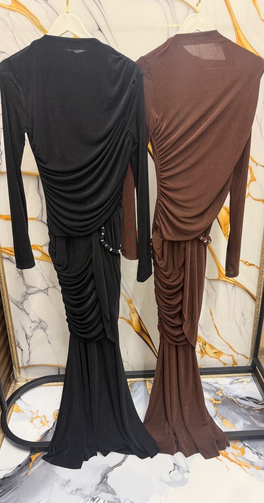 элегантные платья,длинное платье,платье с драпировкой,трикотажное платье,вечерние наряды