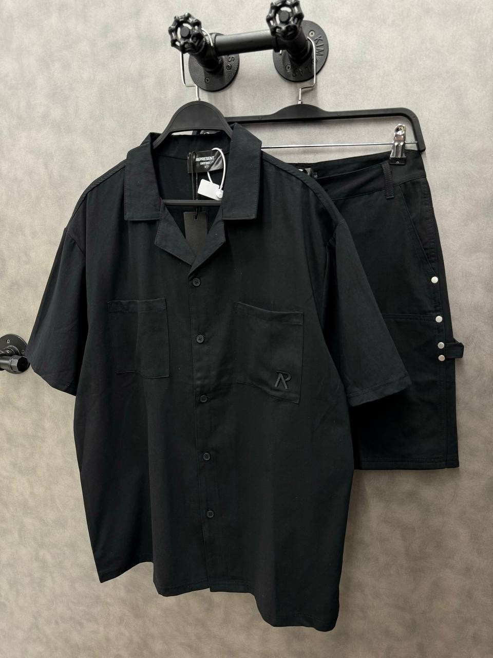 повседневная рубашка,черная рубашка,мужская рубашка,рубашка