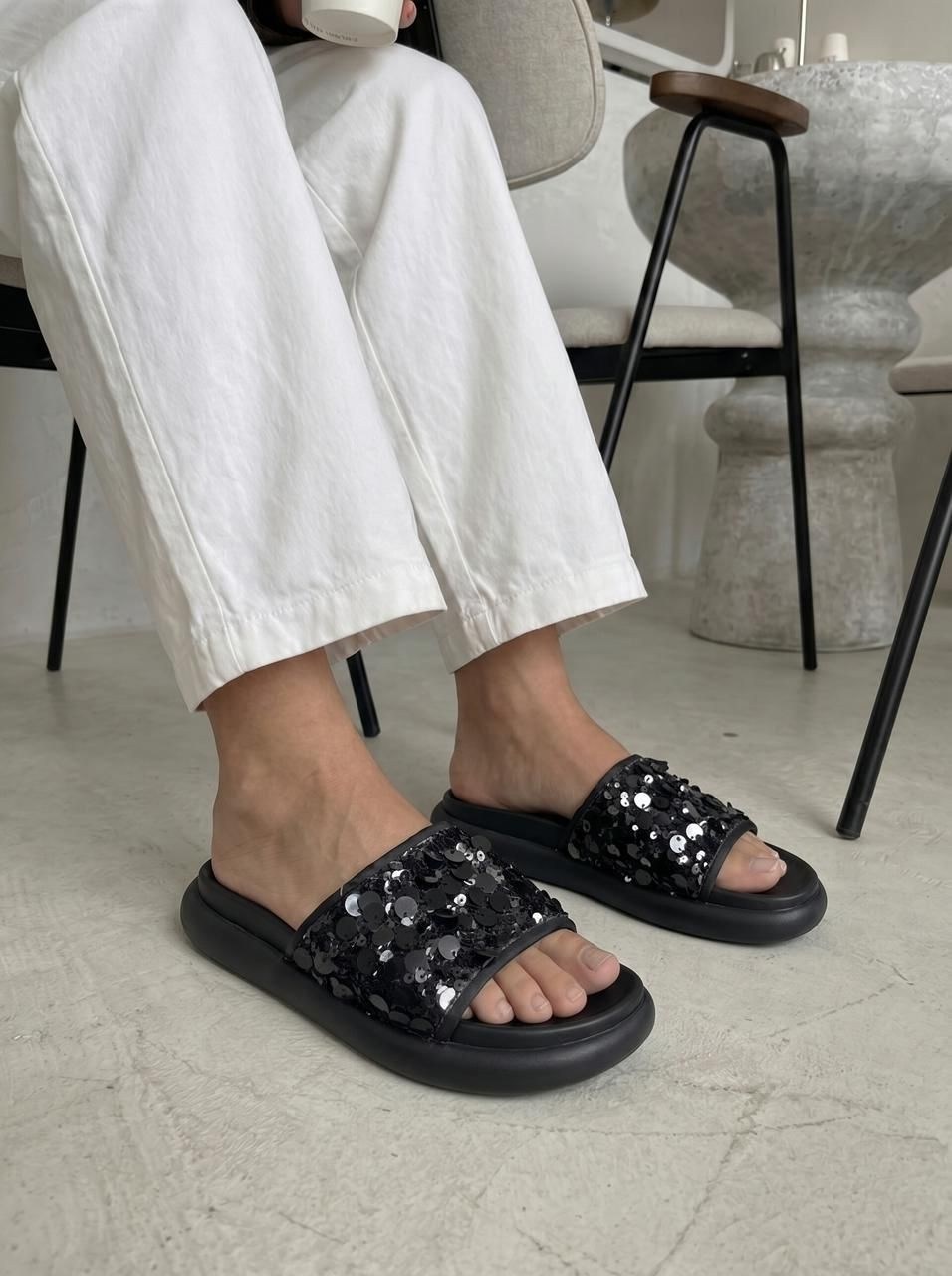 ,шлепанцы с блестками женские,шлепки с блестками,шлепанцы женские,шлепанцы с блестками