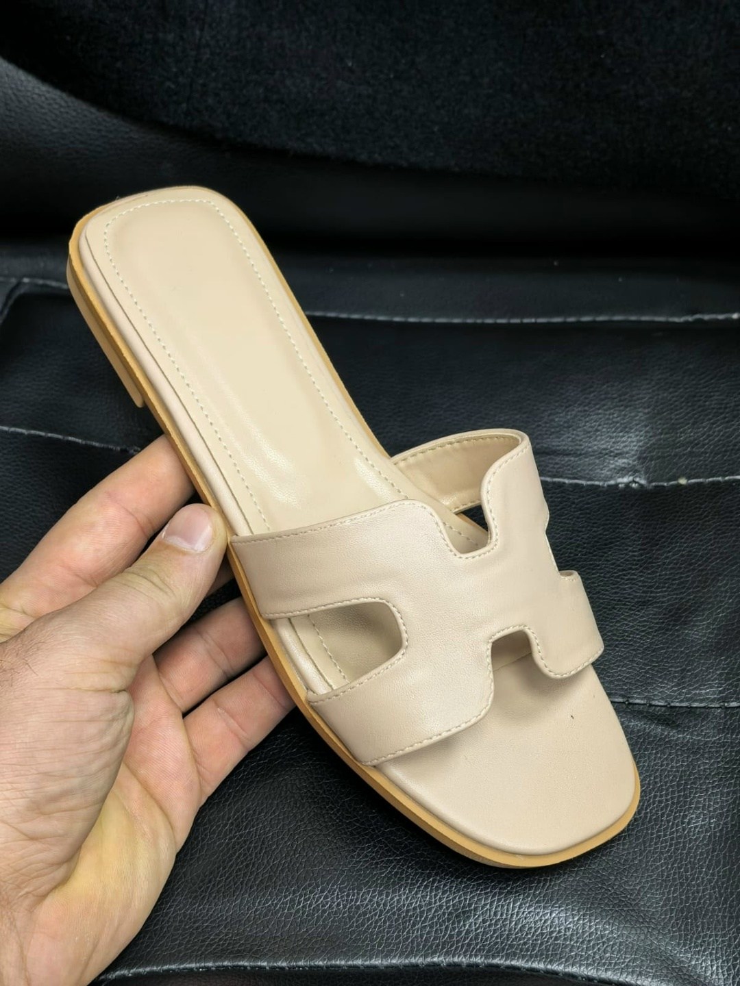 ,шлепанцы женские,шлепки hermes женские,шлепки эрмес,шлепки эрмес беж