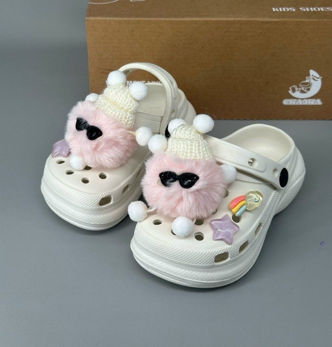 ,тапочки модные,кроксы,сабо для детей,аксессуар для обуви