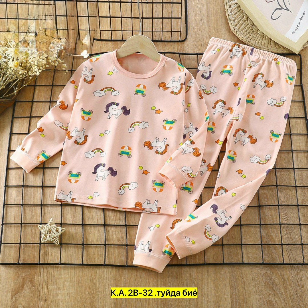 пижама для малыша,детская хлопковая пижама,детская пижама,пижама для девочек,теплая пижама