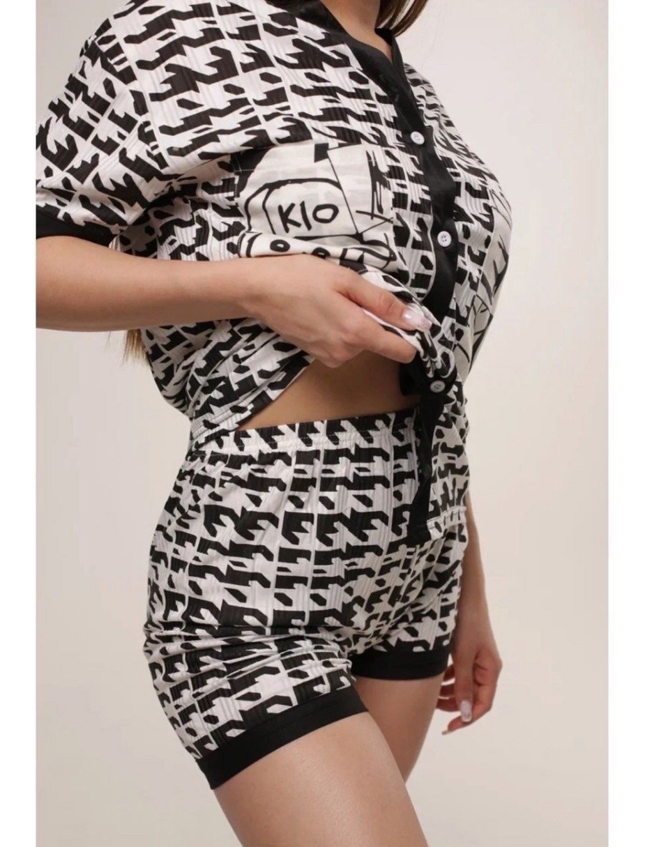 пижама женская с шортам,женская пижама,женские костюмы,костюм твидовый,