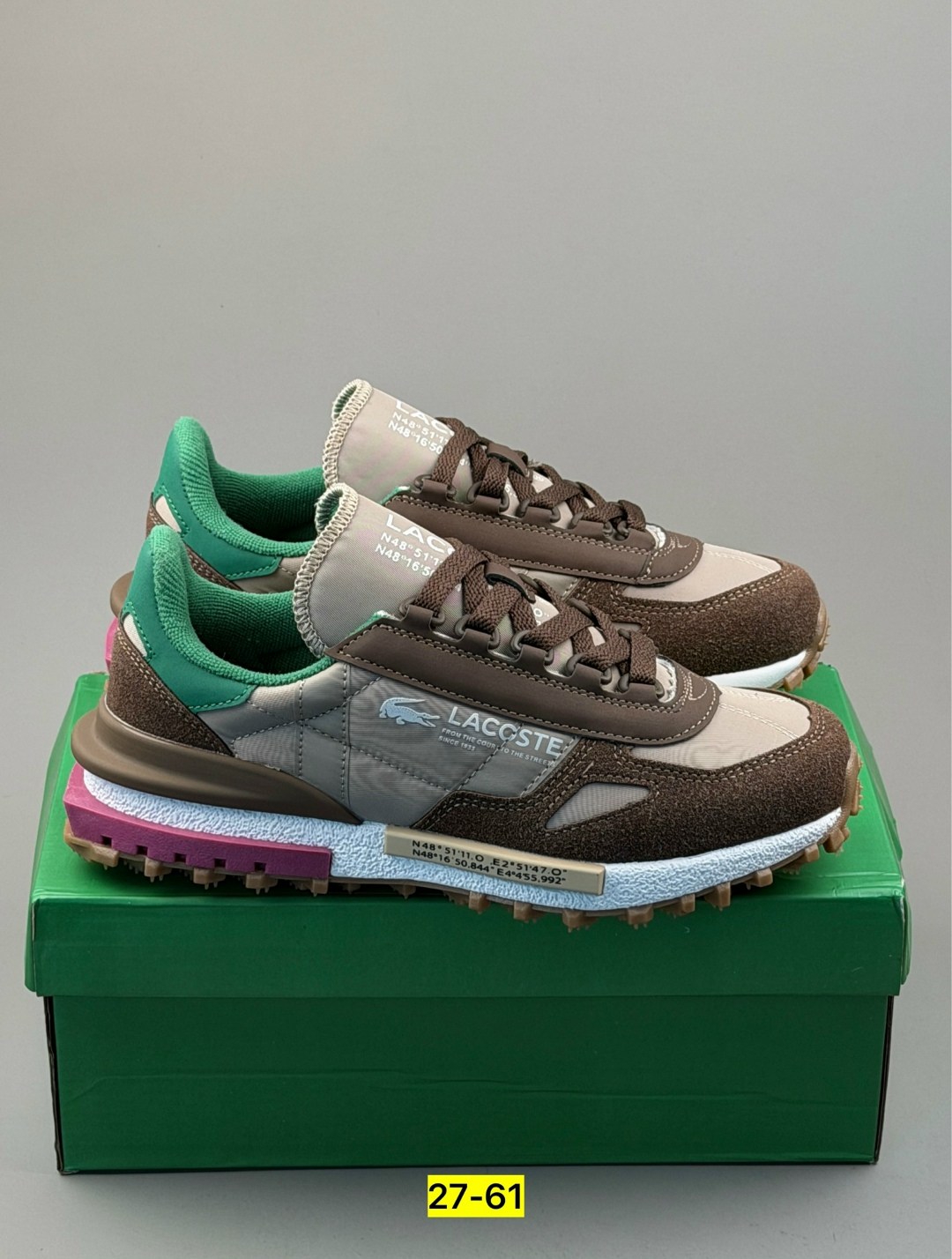 кроссовки женские lacoste elite active коричневый,кроссовки lacoste,кроссовки lacoste elite active,кроссовки для образа жизни женские низкие lacoste, цвет light brown/green,кроссовки lacoste мужские