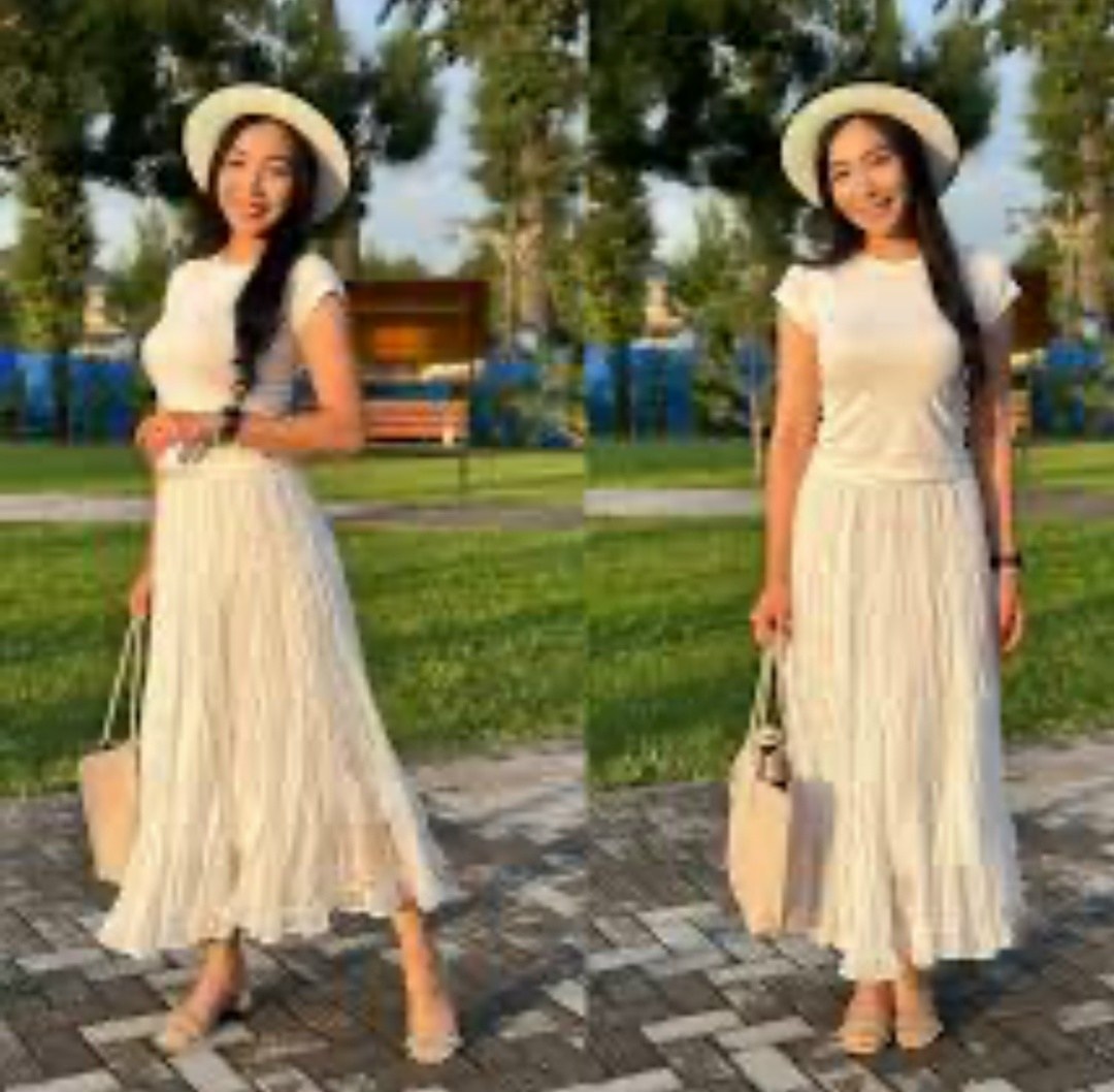 юбка белая,длинная юбка,юбка,длинная белая юбка,плиссированная юбка