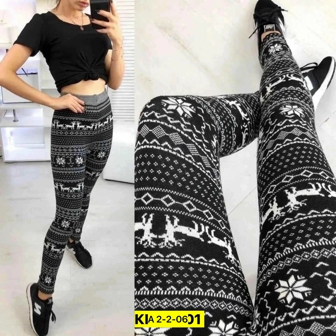 лосины женские теплые,теплые лосины,модные женские теплые лосины с принтом олени леггинсы дн,зимние лосины с начесом,легинсы женские утепленные с оленями