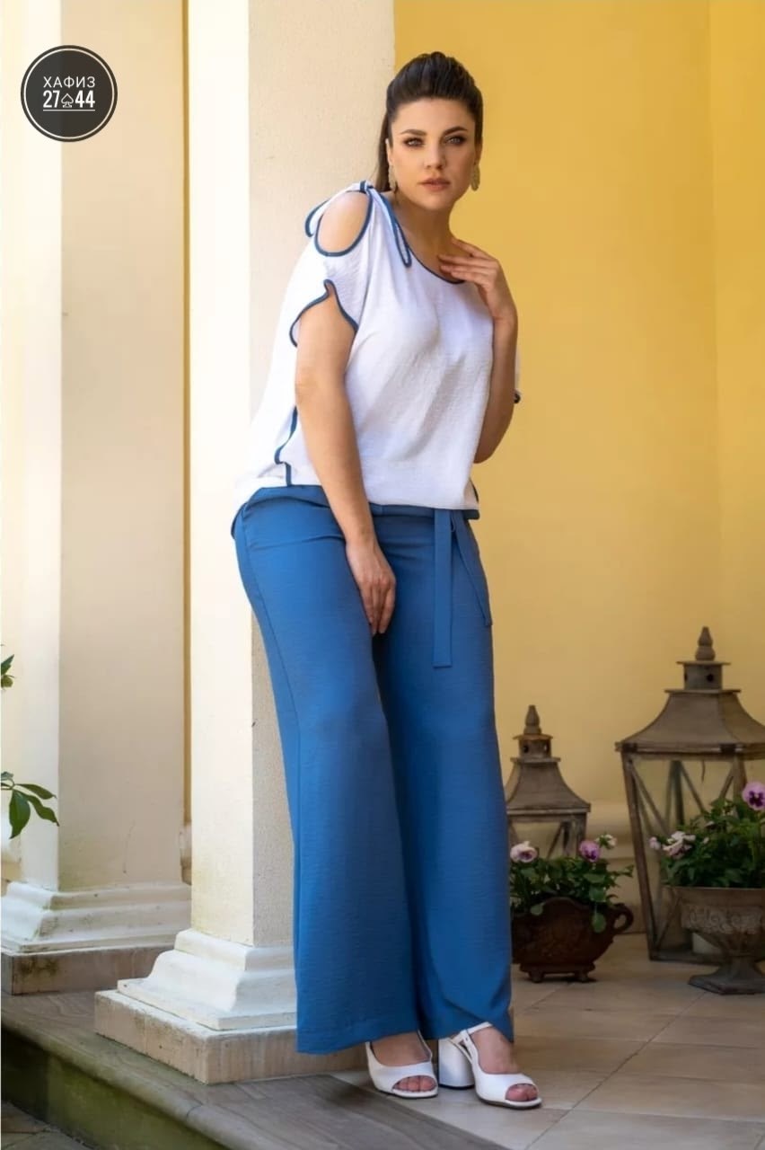 летний брючный костюм,брючный комплект,костюм женский брючный,брюки женские повседневные,брюки свободного кроя