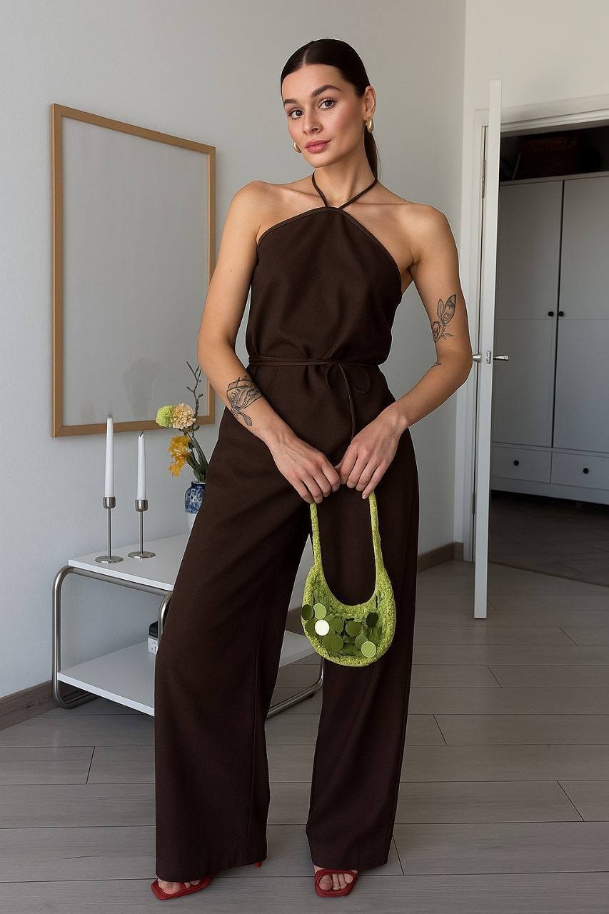 элегантные комбинезоны,комбинезон брючный,женские комбинезоны,комбинезон с брюками,желтый комбинезон