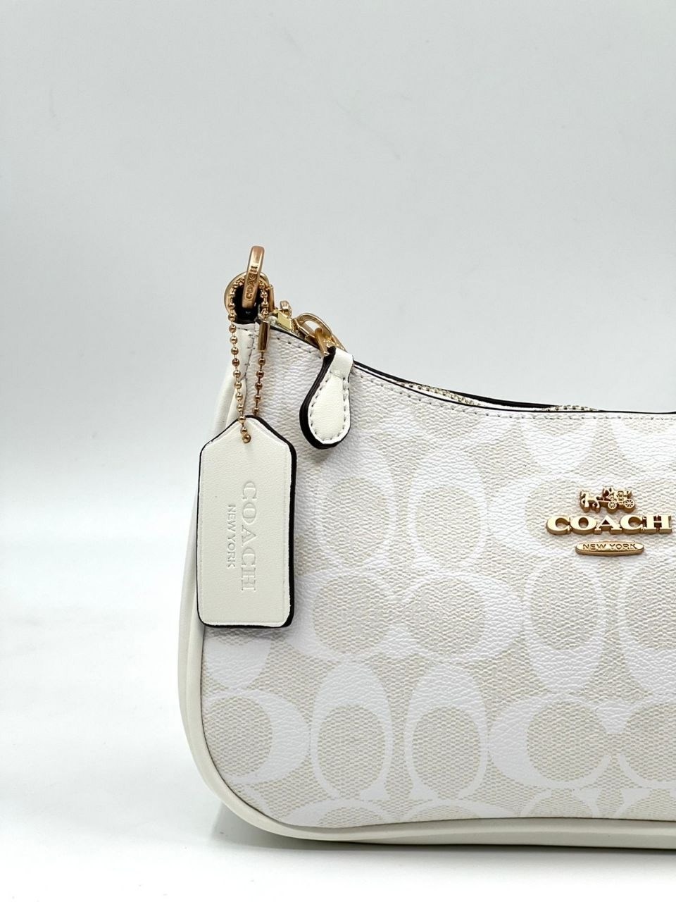 женская сумка coach,сумка coach,брендовая сумка через плечо coach,сумочка coach teri белая,сумка через плечо coach