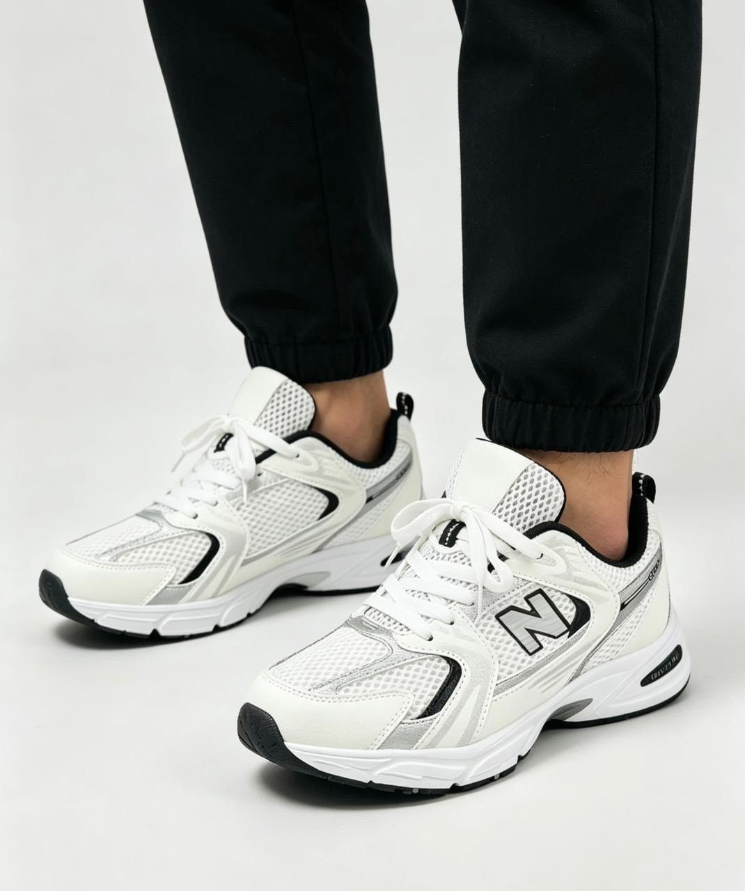кроссовки new balance 530,кроссовки new balance 530 белый,кроссовки new balance 530 white silver,кроссовки,кроссовки 530 спортивная белый new balance