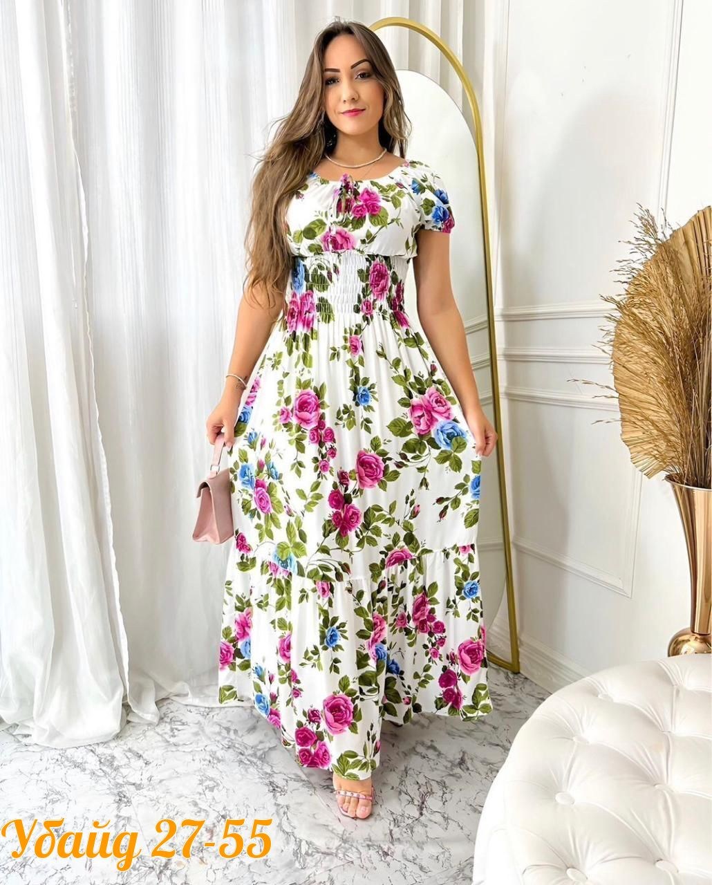 платье летнее длинное,платье летнее женское,женское летнее платье макси,летние платья из штапеля,платье женское в цветочек