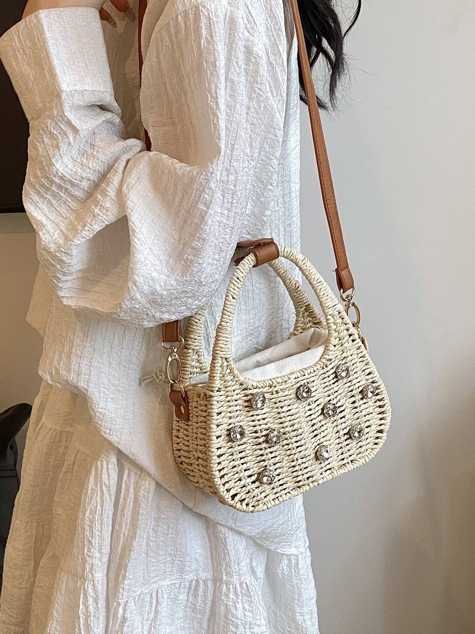 плетеная сумка,женская соломенная сумка,соломенная сумка,плетеная соломенная сумка,летняя соломенная сумка