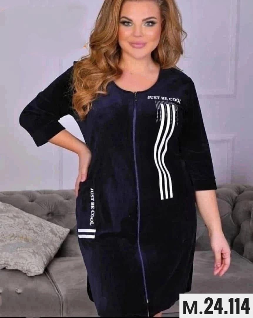 женский велюровый халат,велюровый халат,халат домашний велюровый,женские халаты,халат женский домашний велюровый на молнии