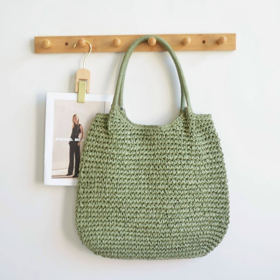 вязаная сумка шоппер,плетеная сумка,женская соломенная сумка,вязаная сумка тоут,вязаная сумка
