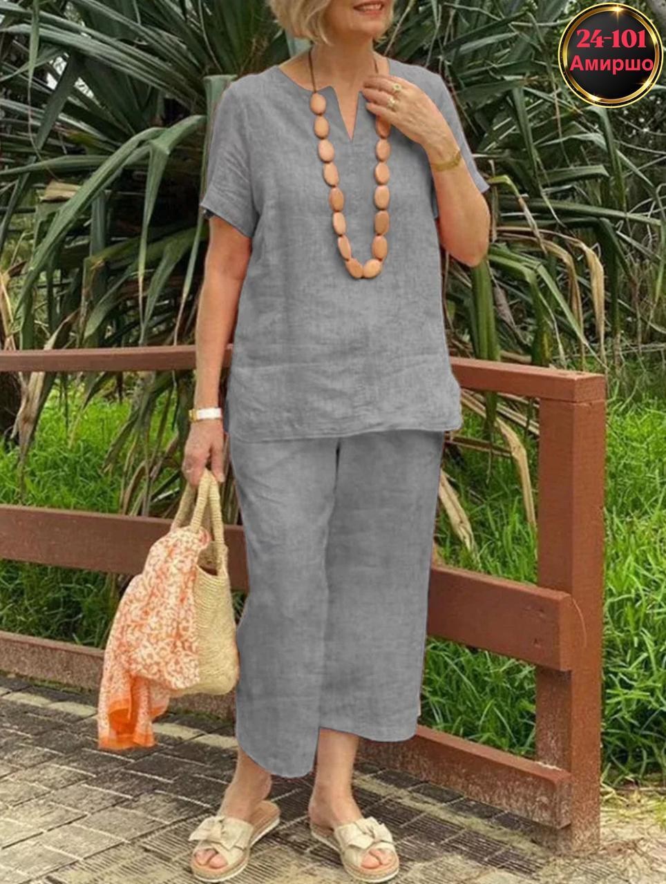 костюм из льна женский летний,костюм женский льняной,льняные брючные костюмы для женщин 50+,женский летний костюм из хлопка и льна,брючный костюм женский льняной