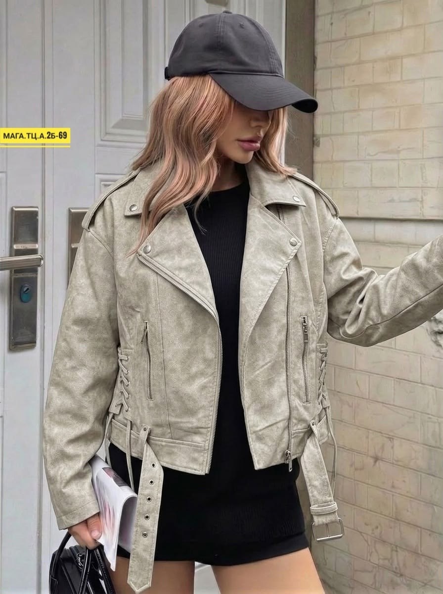 куртка женская,куртка-косуха,косуха куртка весна-осень кожаная y2k,кожаная куртка,куртка косуха оверсайз