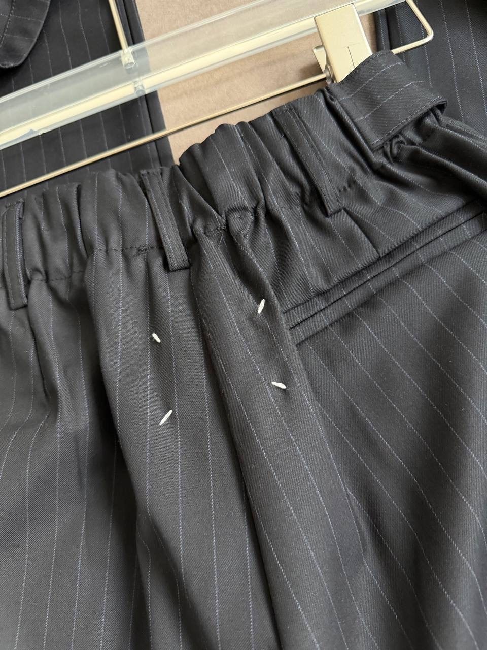 широкие брюки в полоску,широкие брюки,vonda модные женские полосатые широкие брюки 2026,элегантные полосатые брюки с низкой талией,женские широкие брюки в вертикальную полоску