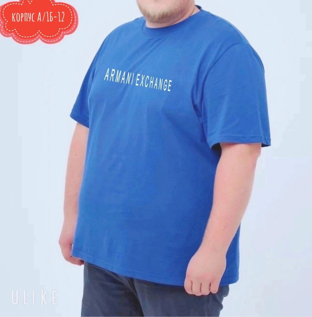 футболки мужские,футболка armani exchange,футболка armani exchange мужская,мужская мода,футболка хлопок большие размеры