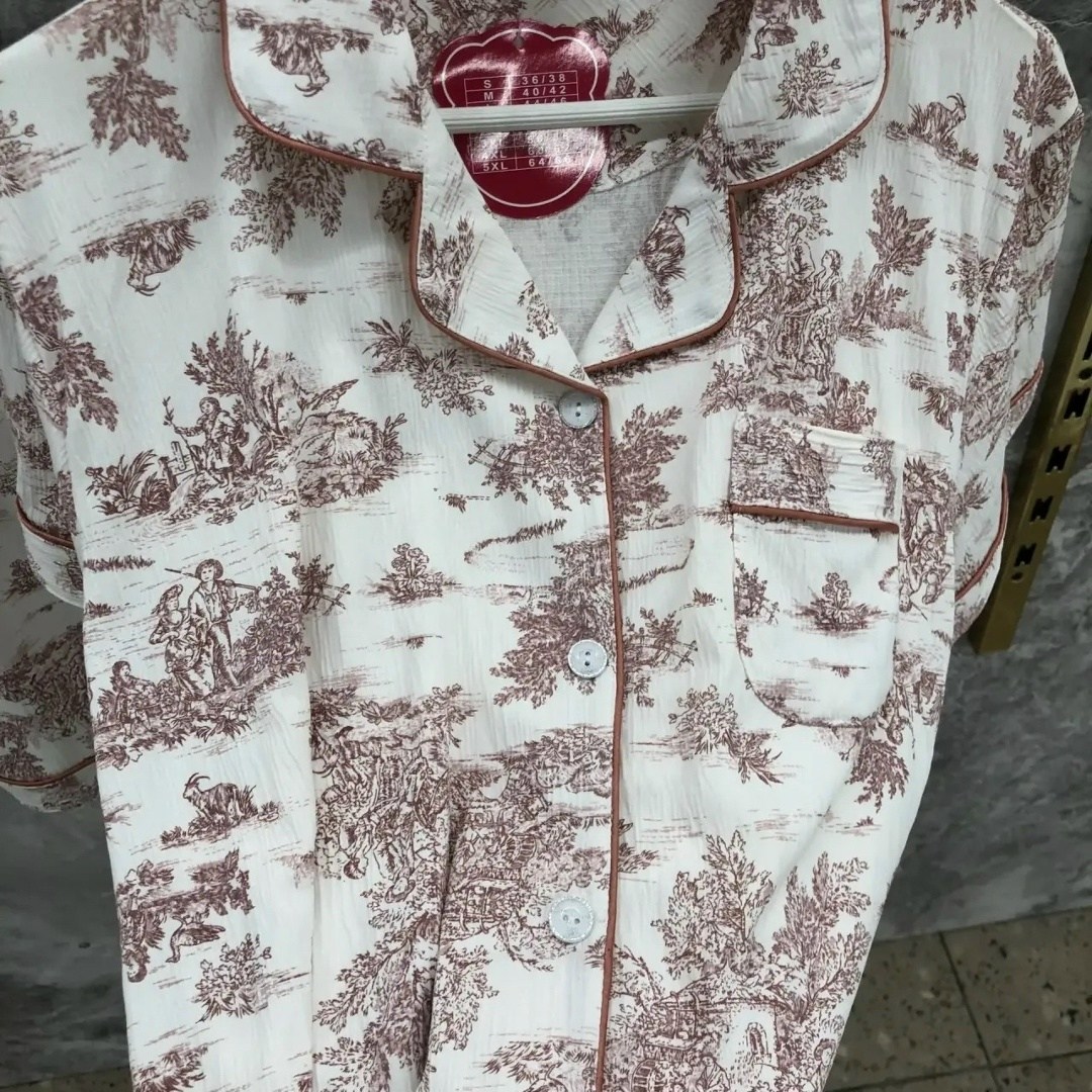 пижама из муслина для дома amado home,комплект пижама,пижама комплект женская,женская пижама,домашняя одежда пижама