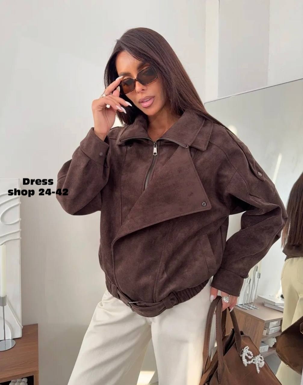 куртка замшевая,куртка косуха,куртка женская,косуха куртка весна-осень замшевая sens4you 323157708,косуха замшевая куртка