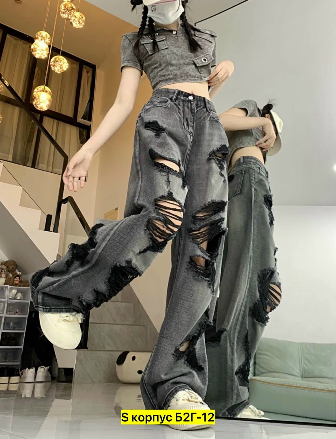 джинсы женские с широкими штанинами,широкие прямые джинсы,джинсы брюки,джинсы с широкими штанинами,женские рваные джинсы в уличном стиле